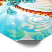 Tweety In Blue Wave ポスター (角)