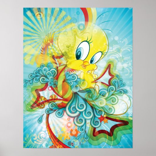 Tweety In Blue Wave ポスター (正面)