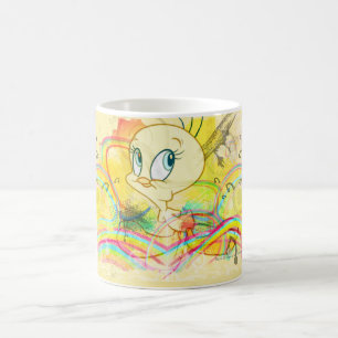 TWEETY™ In Rainbows コーヒーマグカップ