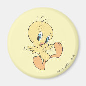 Tweety In The Clouds Pose 13 マグネット (正面)