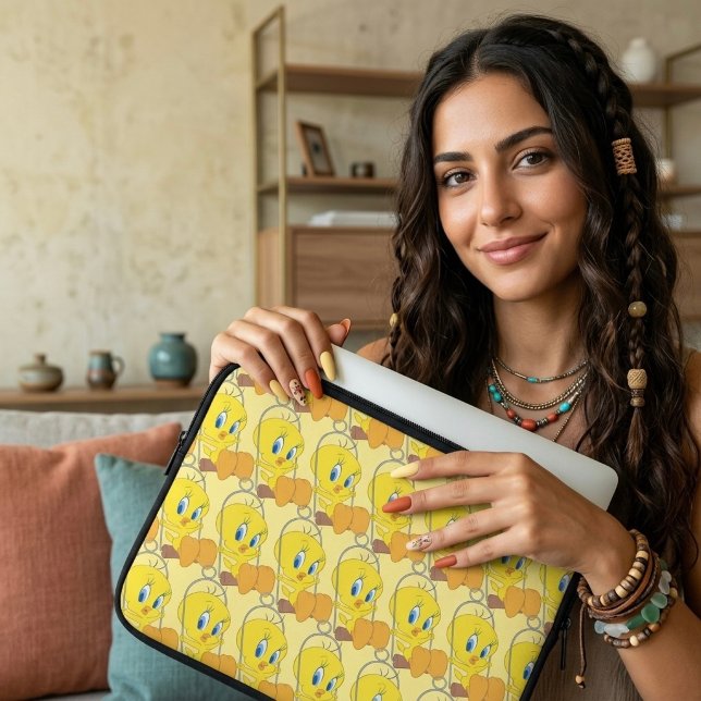 Tweety Laptop Sleeve ラップトップスリーブ (クリエイターアップロード済み)