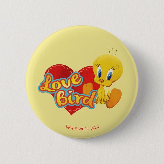 TWEETY™ - Love Bird 缶バッジ (正面)