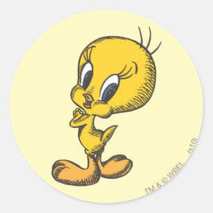 TWEETY™ Lovely ラウンドシール