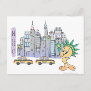 TWEETY™ NYC ポストカード