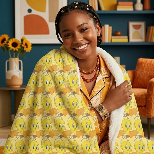 Tweety Sherpa Blanket シェルパブランケット