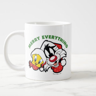 TWEETY™ & SYLVESTER™「メリーすべて」 ジャンボコーヒーマグカップ