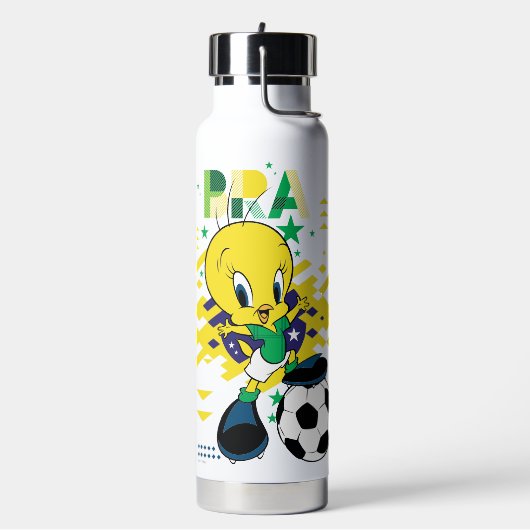 TWEETY™ Team Brazil Soccer Graphic ウォーターボトル (左面)