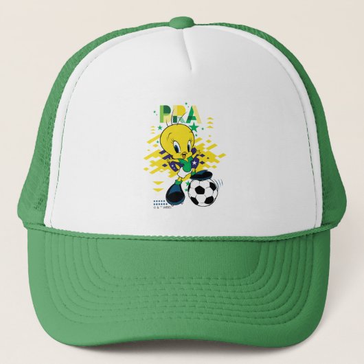 TWEETY™ Team Brazil Soccer Graphic キャップ (正面)