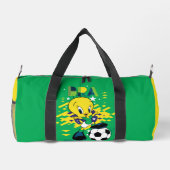 TWEETY™ Team Brazil Soccer Graphic ダッフルバッグ (裏面)