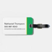 TWEETY™ Team Brazil Soccer Graphic ラゲッジタグ (裏面横)