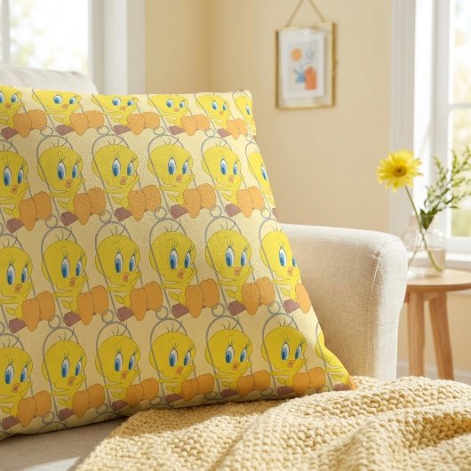 Tweety Throw Pillow クッション
