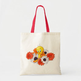 Tweety With Daisies トートバッグ