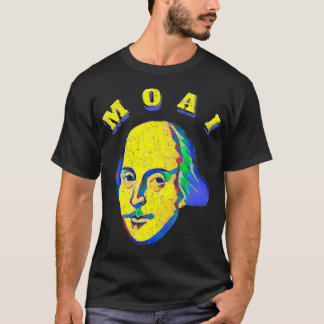 Twelfth Night MOAI Malvolio Shakespearean Quote  Tシャツ