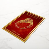 Twelve days of Christmas, Golden Rings 箔シーズンカード (回転した状態)