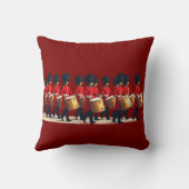 Twelve Drummers Drumming Cut Out Stencil-Style 1 クッション (裏面)