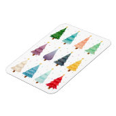 Twelve Festive Christmas Trees マグネット (左側)