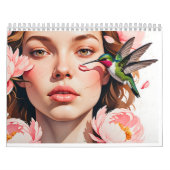 Twelve Shades of Her – Watercolor Calendar 2026 カレンダー (カバー)
