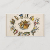 「TwentからのJardin des Tuileriesのマチネー、 名刺 (裏面)