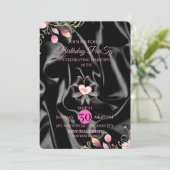 Twenty Ate Birthday Invitation Hand Drawn Scribble 招待状 (スタンド正面)