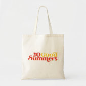 Twenty Good Summers トートバッグ (正面)