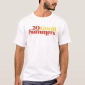 Twenty Good Summers: White Tシャツ (正面)