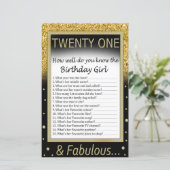 Twenty One誕生日の女の子をどんなによく知っているか (スタンド正面)