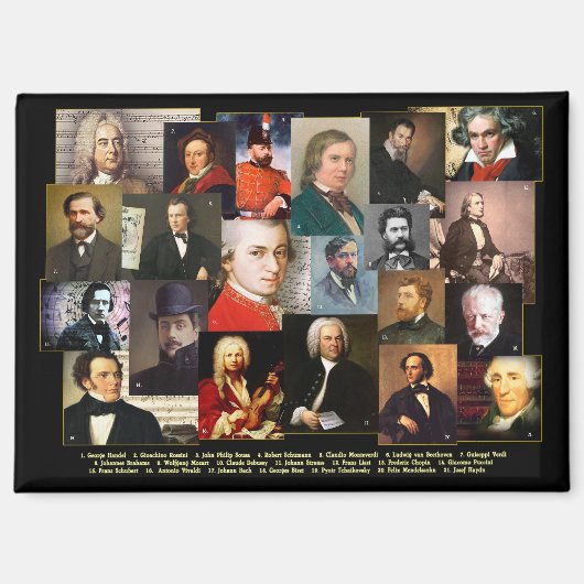 Twenty-One Masters マグネット (正面)