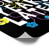 Twenty One Years Later 21 Year Old Birthday Women  ポスター (角)