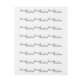 Twenty-Sixteenの封筒用シールのモダンでシックなクラス ラップアラウンド宛名ラベル (シート)