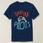 twentyone pilots 3  tシャツ (デザイン正面)