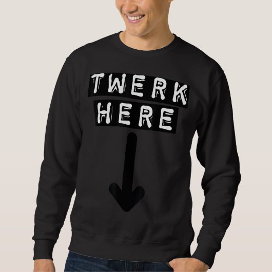 Twerkここ15 スウェットシャツ (正面)