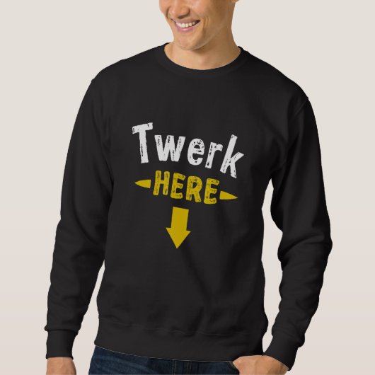 Twerkここ1 スウェットシャツ (正面)