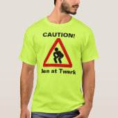 Twerkの人 Tシャツ (正面)