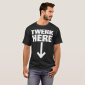 Twerkはこちら32 Tシャツ (正面フル)
