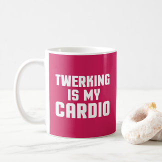 Twerkingは私の心臓おもしろいな体育館の引用文です コーヒーマグカップ