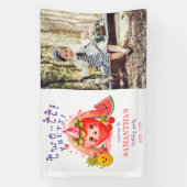 TWETTIトゥッティフルーツガール2nd誕生日 横断幕 (縦)