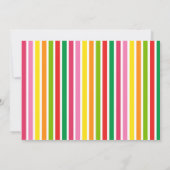 Twetti frutti 2nd birthday PHOTO 招待状 (裏面)