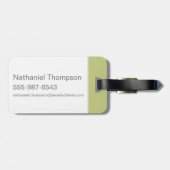 TWEYTY™ 「プディー・タットを食べる」 ラゲッジタグ (裏面横)