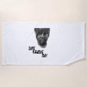 TWG ビーチタオル (正面)