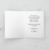 TWHの馬からの結婚のアドバイス カード (内部)