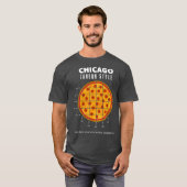 twHistory Regional Pizza Chicago Tavern Style Tシャツ (正面フル)