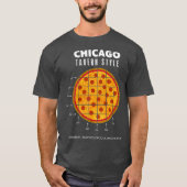 twHistory Regional Pizza Chicago Tavern Style Tシャツ (正面)