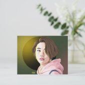TWICE Chaeyoung Postagrager Tigerバージョン ポストカード (スタンド正面)