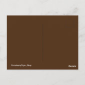 TWICE Chaeyoung Postagrager Tigerバージョン ポストカード (裏面)