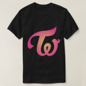 Twice Logo - Original Sticker Tシャツ (デザイン正面)
