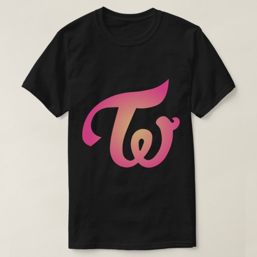 Twice Logo - Original Sticker Tシャツ (デザイン正面)