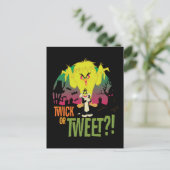 "Twick or Tweet" TWEETY™ & SYLVESTER™ インビテーションポストカード (スタンド正面)