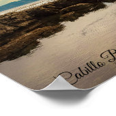 Twilight at the Tide Pools at Cabrillo Beach ポスター (角)