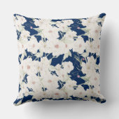 Twilight Bloom II Pillow - Florals クッション (裏面)