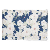 Twilight Bloom II Pillowcases - Florals 枕カバー (裏面-左)